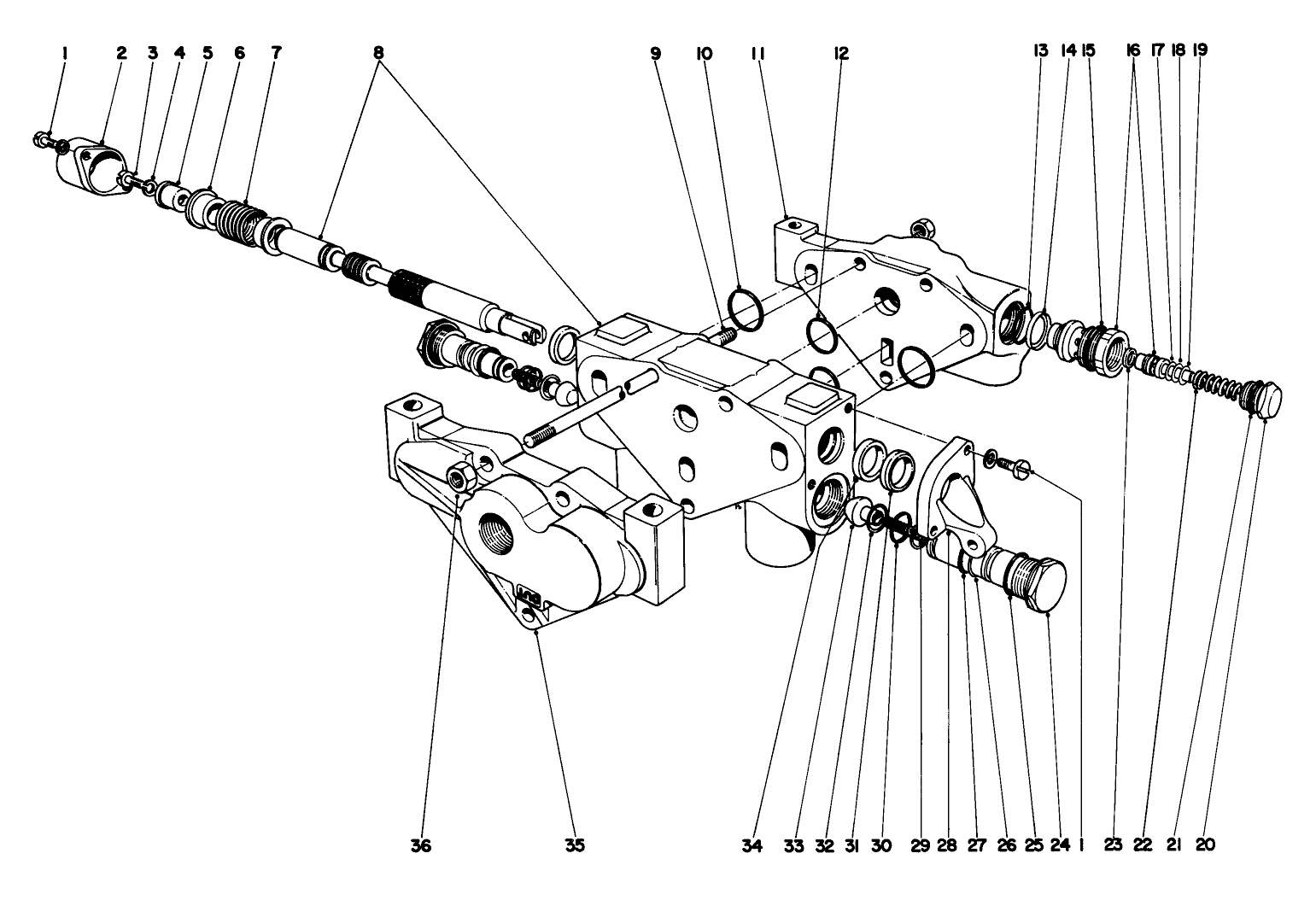 Hydraulic Valve Assembly-Parkmaster 5