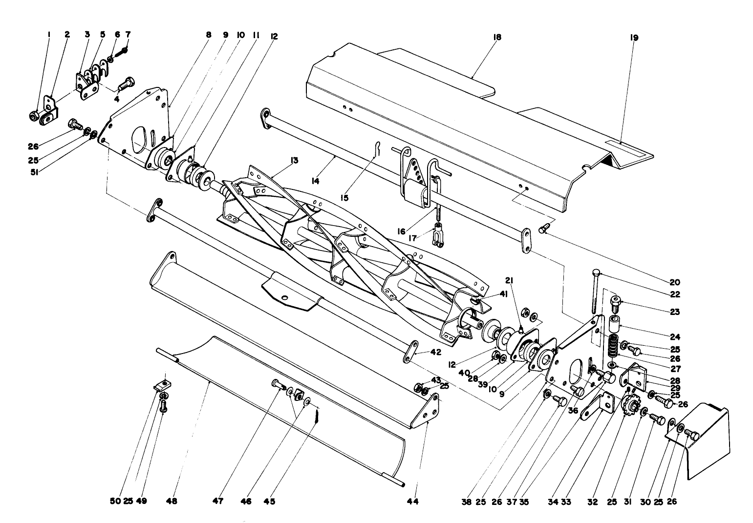 Rear Mower Assembly
