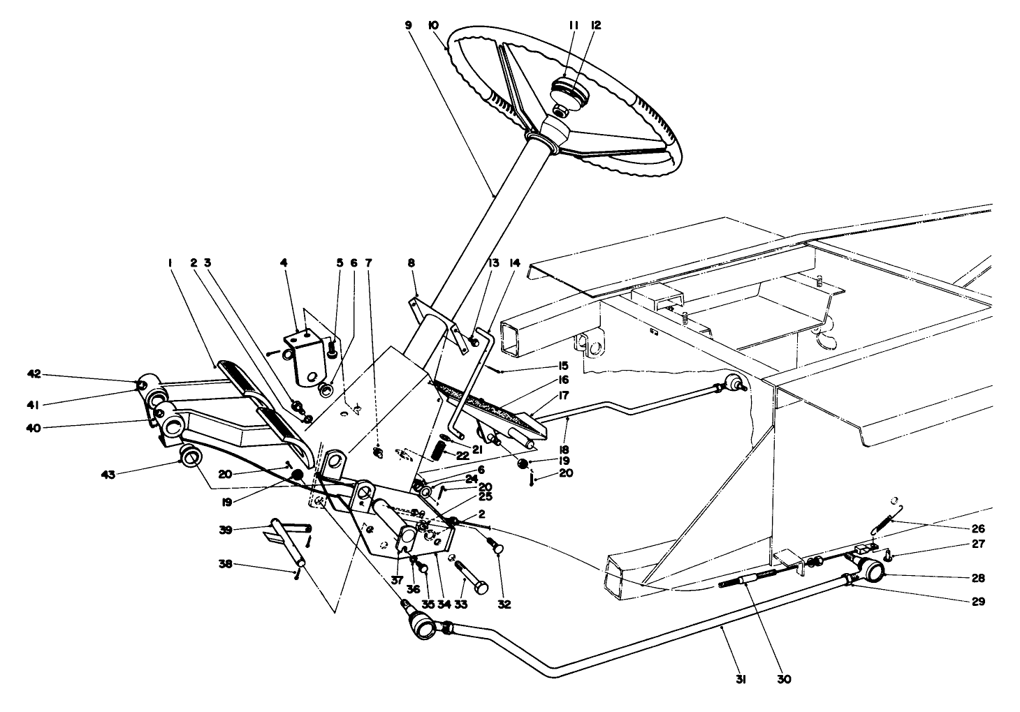 Brake And Steering Gear Assembly