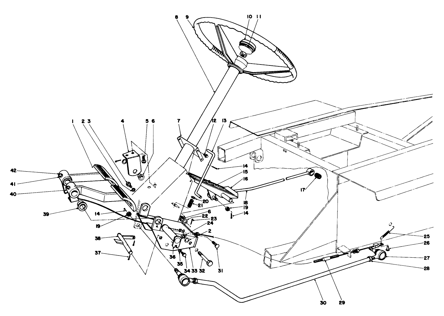 Brake And Steering Gear Assembly