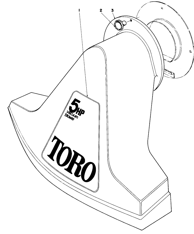 Snout Assembly (models 62912 & 62923)