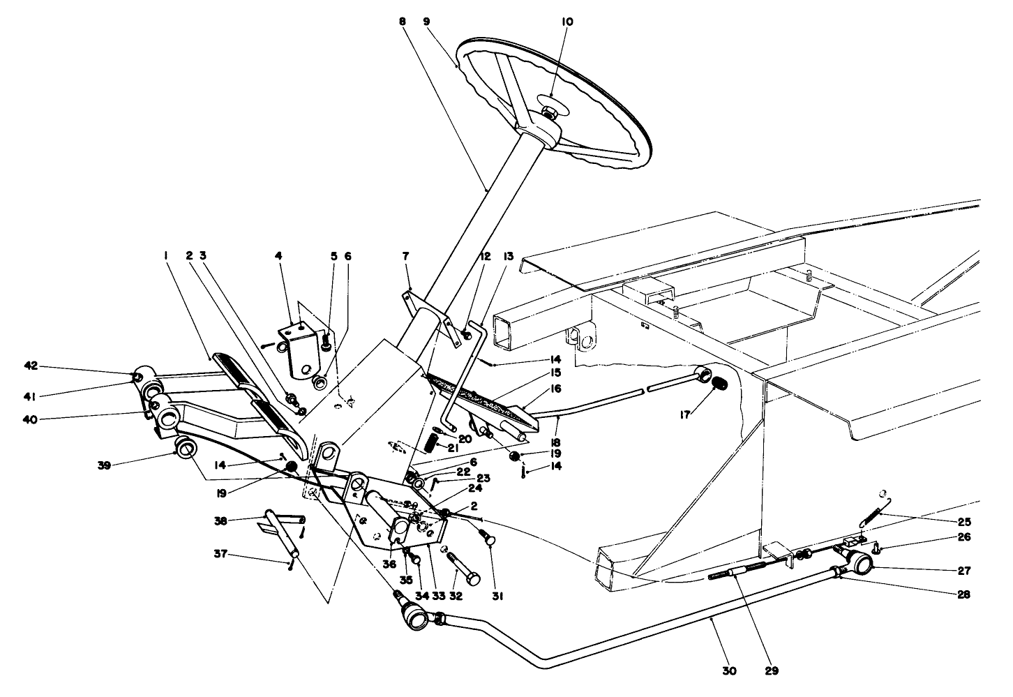 Brake And Steering Gear Assembly