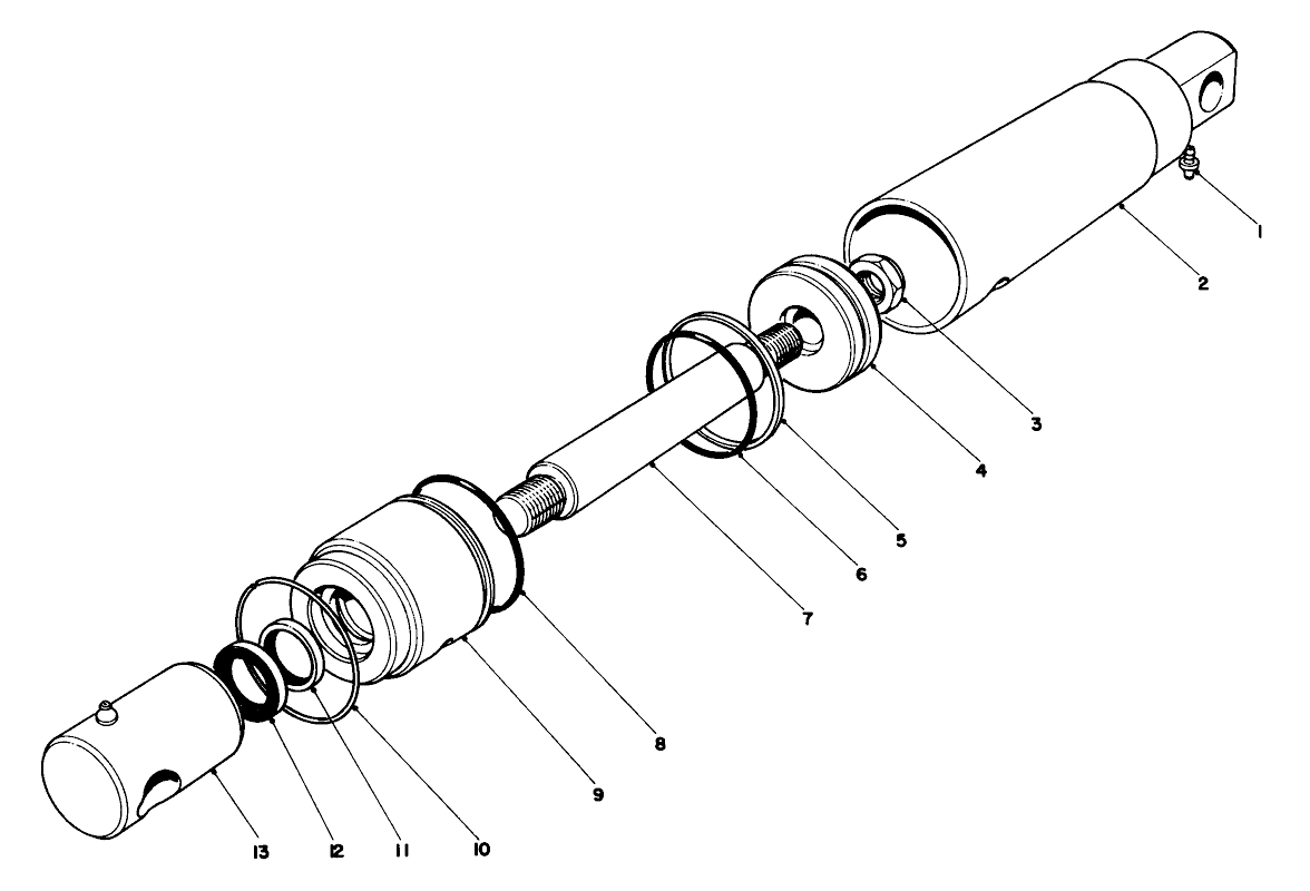 Hydraulic Cylinder Assembly-21-0390