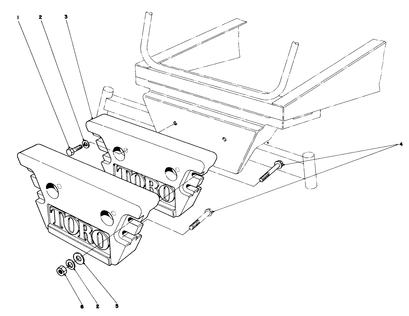 Rear Weight Kit Model No. 24-5780 (optional)