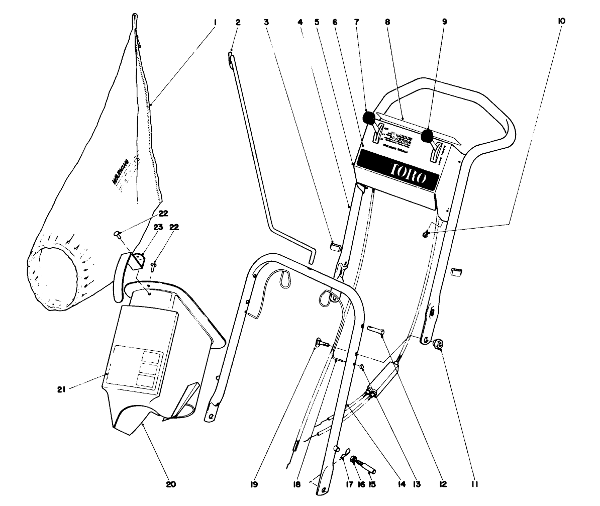 Handle Assembly Model No. 21610