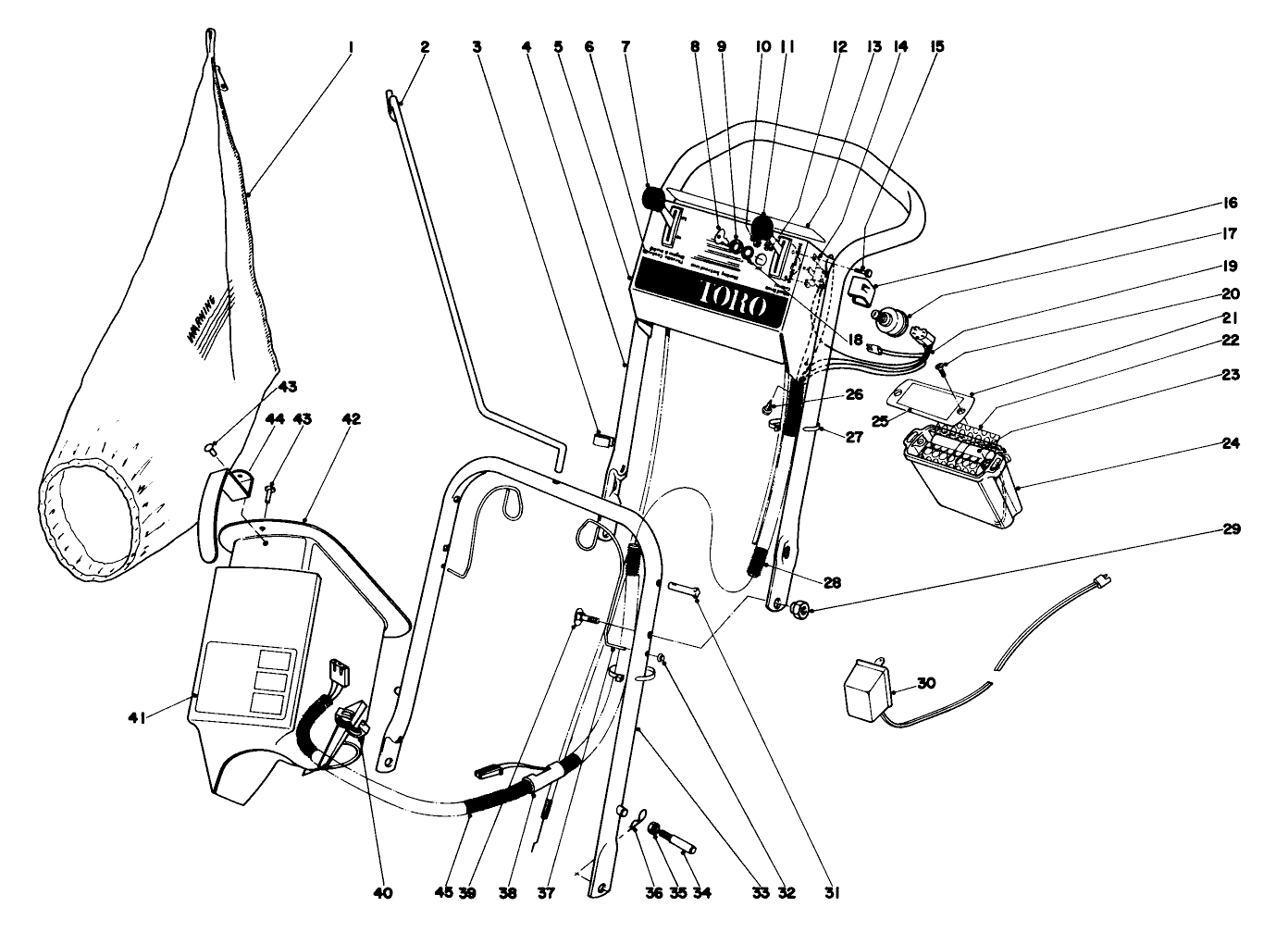 Handle Assembly Model No. 21711