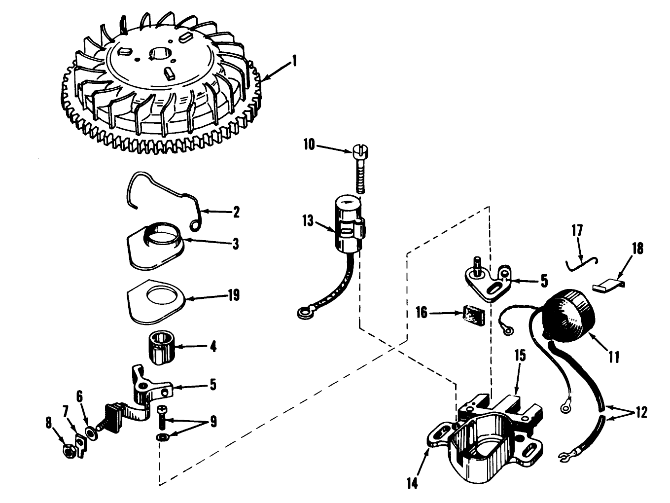 Magneto No. *610772 (mower Model No. 21711)(engine No. Tnt 100-10044)