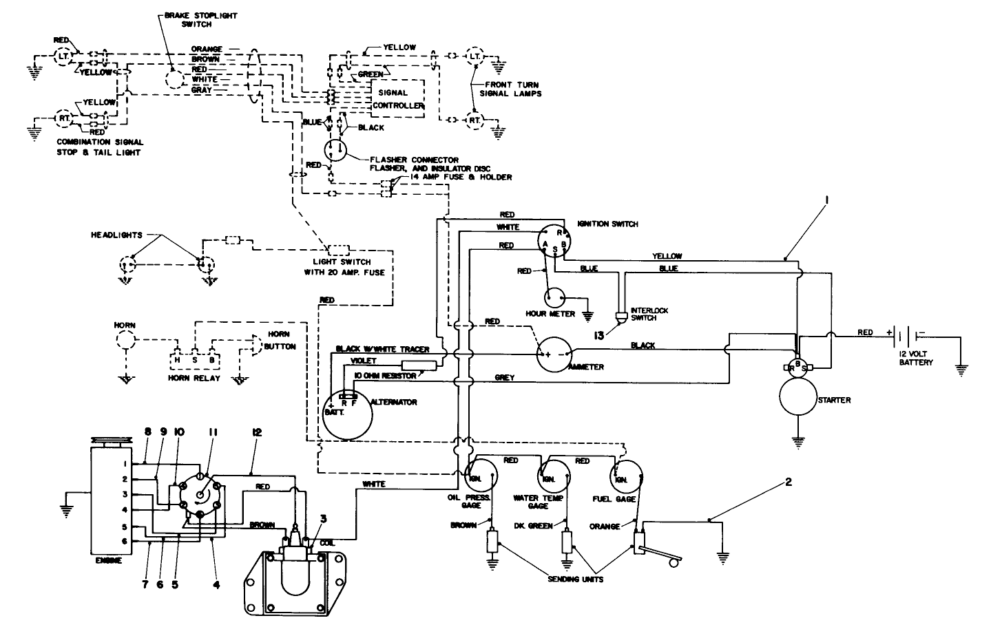 Wiring Harness 12 Volt Negative Ground