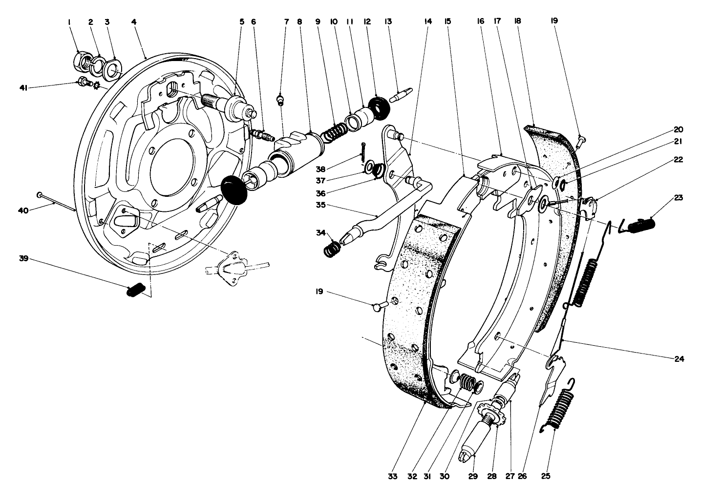 Brake Assembly (13 X 2 1/2) (used On Units With Serial No. 30400 & Up)