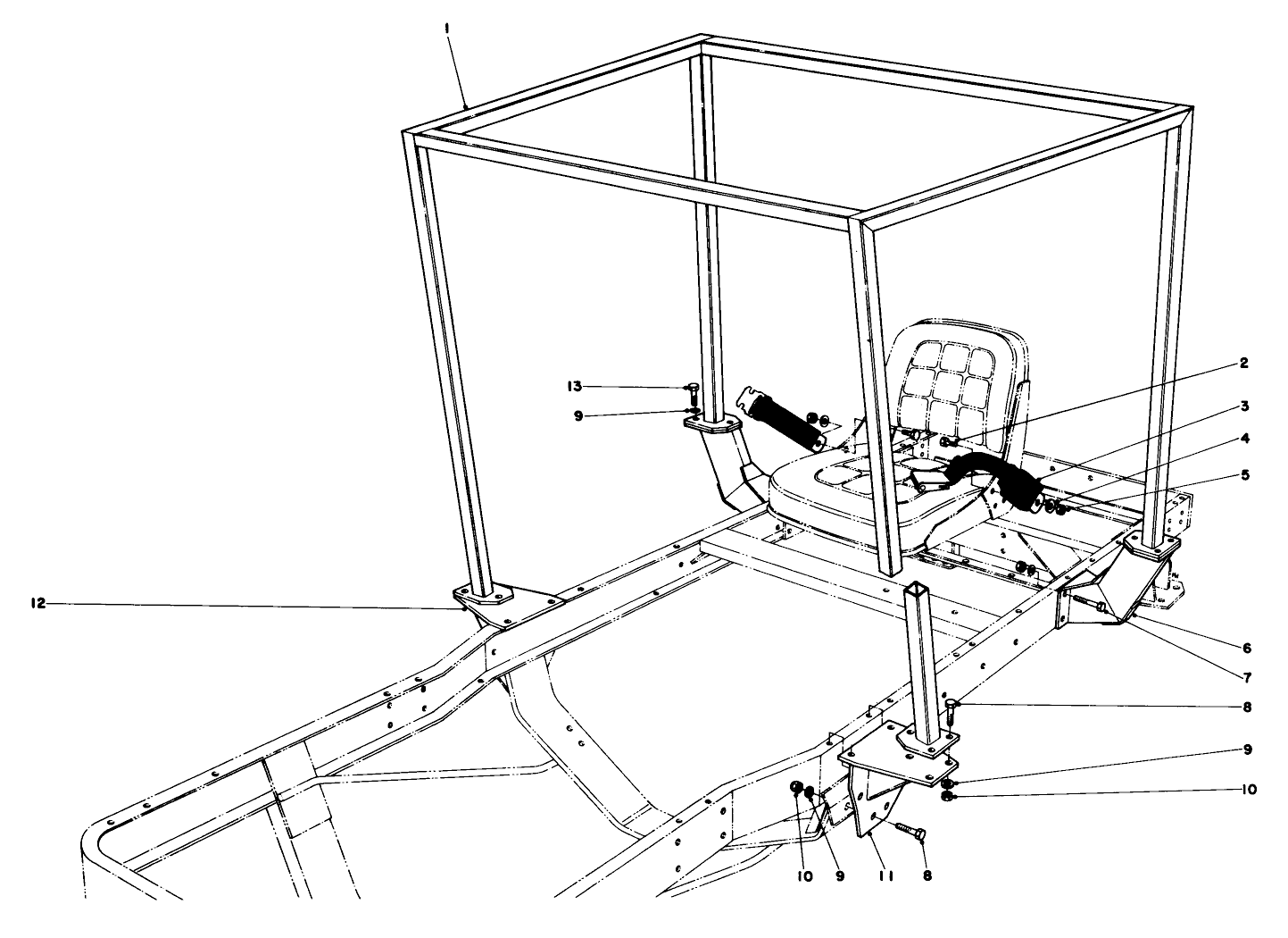 Roll Over Protection Kit No. 77021