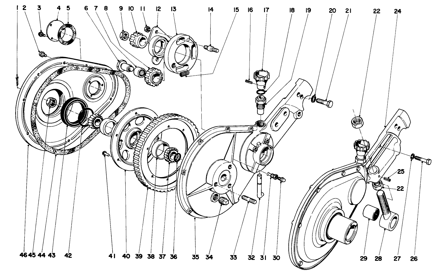 Gear Case Assembly