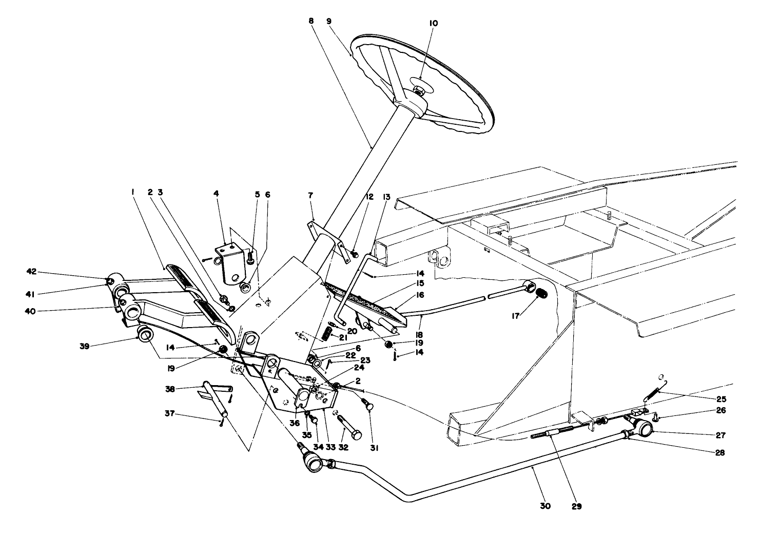 Brake And Steering Gear Assembly