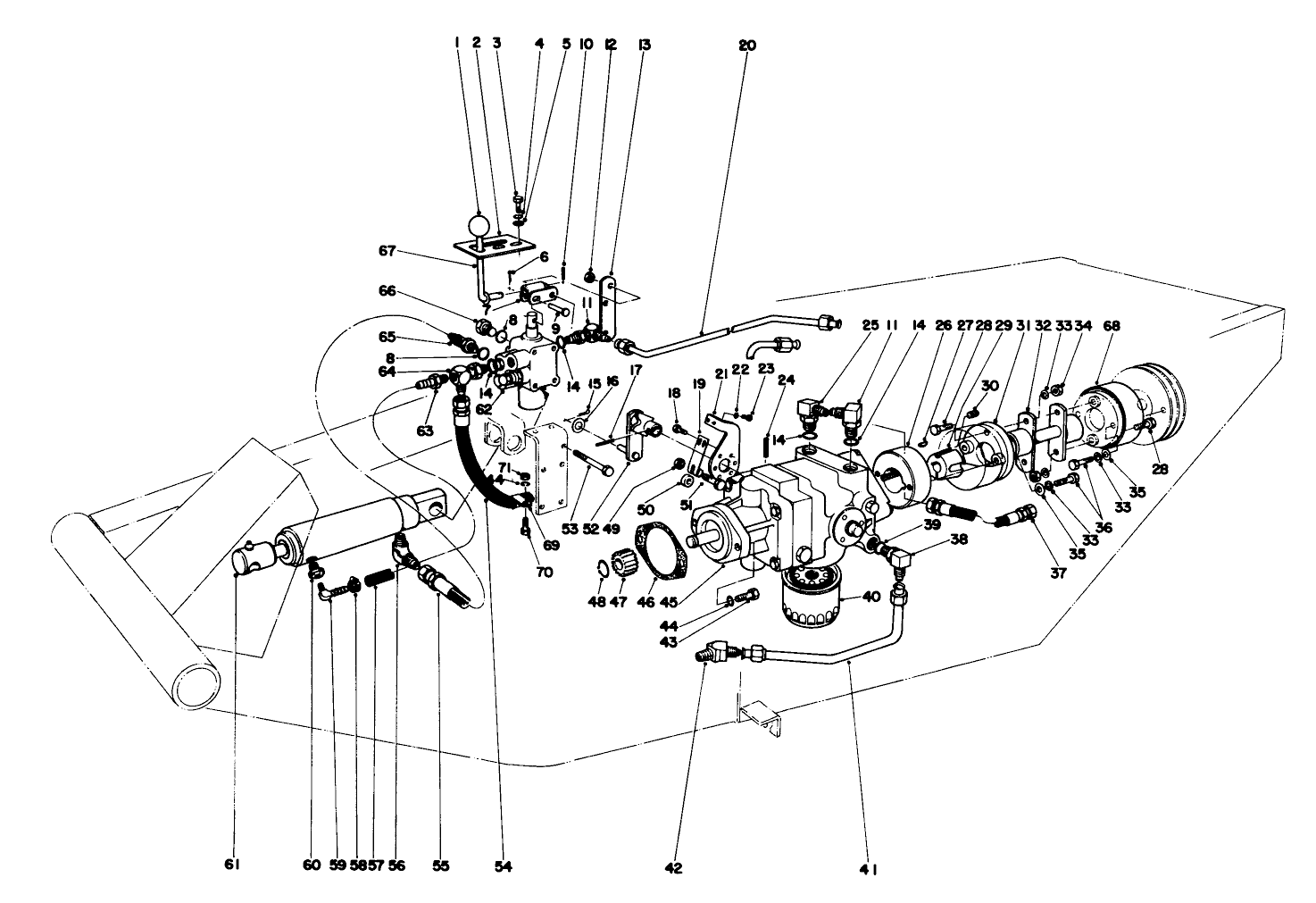 Hydrostatic Transmission & Valve Assembly (continued)