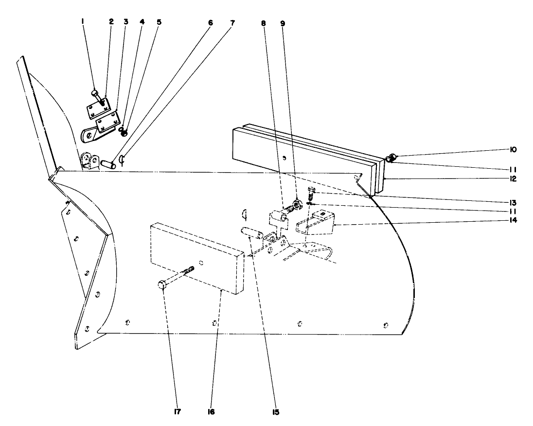 V-Plow Installation Kit Model No. 30757 (optional)