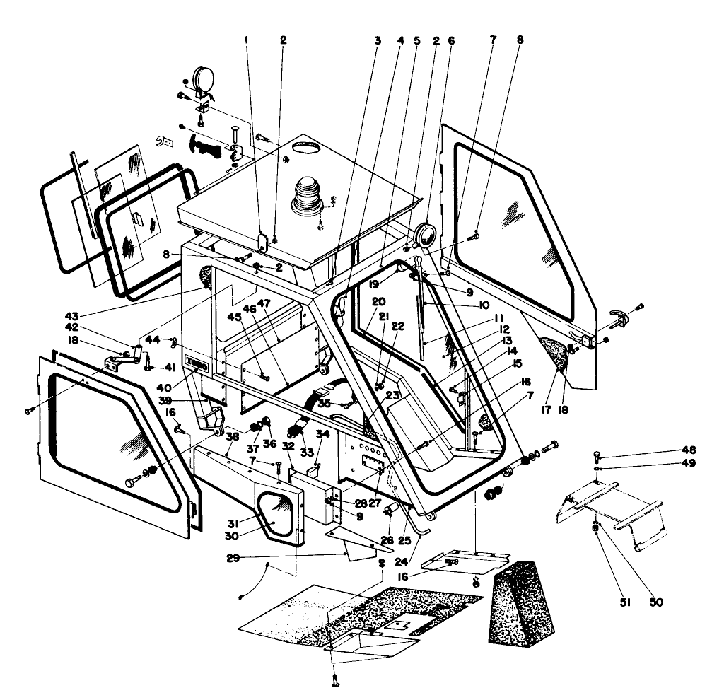 Cab With Roll Over Protection (continued)