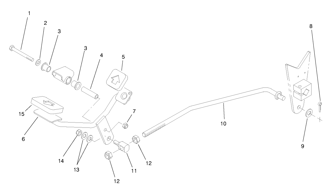Traction Pedal Assembly