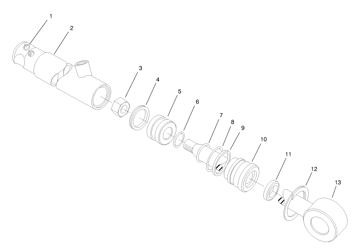 Hydraulic Cylinder Assembly No. 83-7000