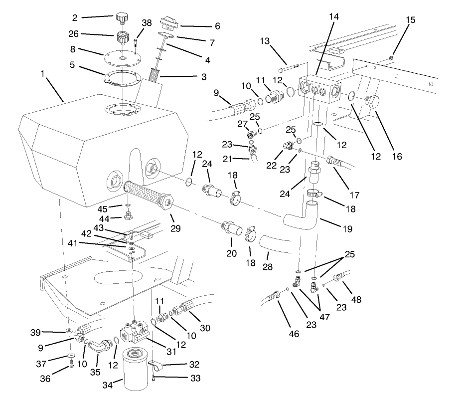 Hydraulic Reservoir Assembly