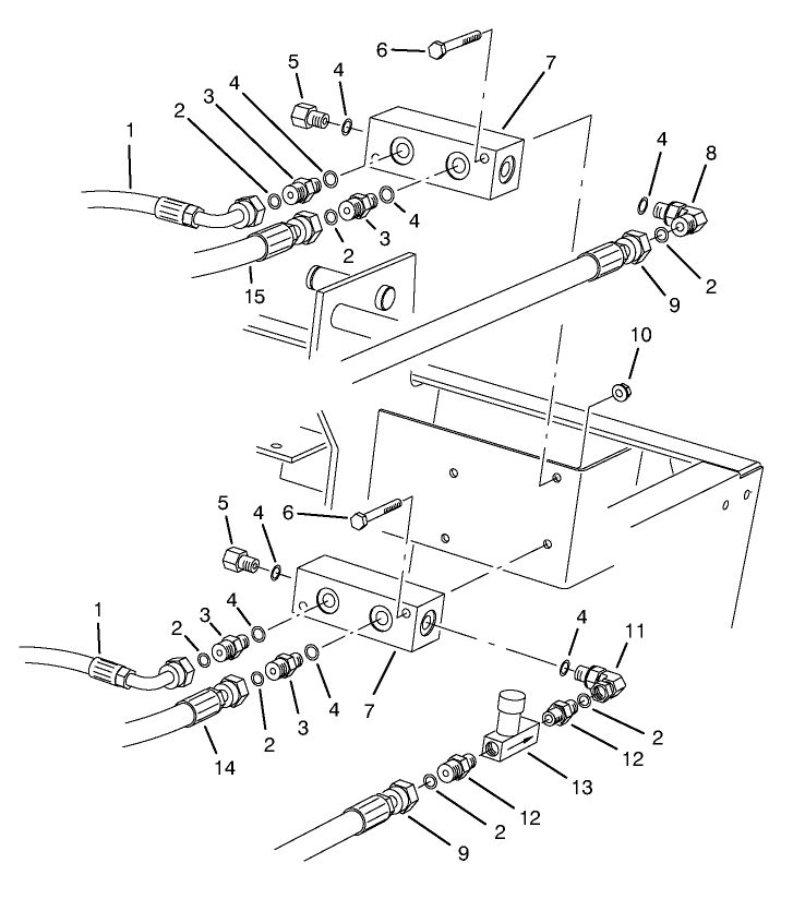 Rear Hydraulic Manifolds