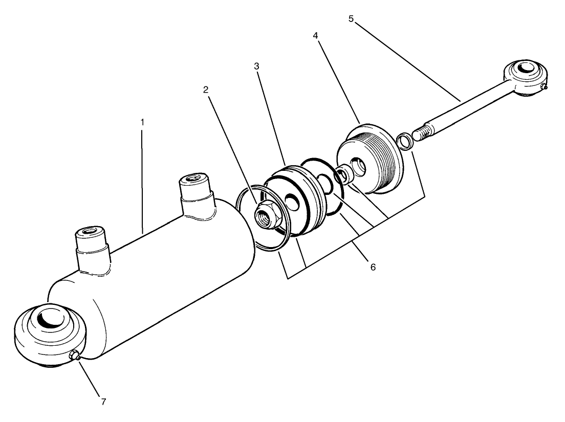 Hydraulic Cylinder No. 83-5030