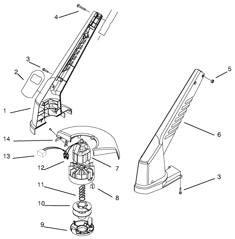 Motor & Housing Assembly