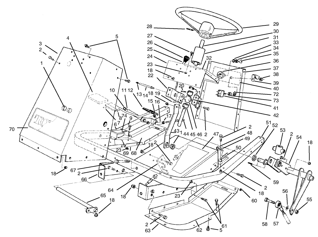Frame & Steering Assembly