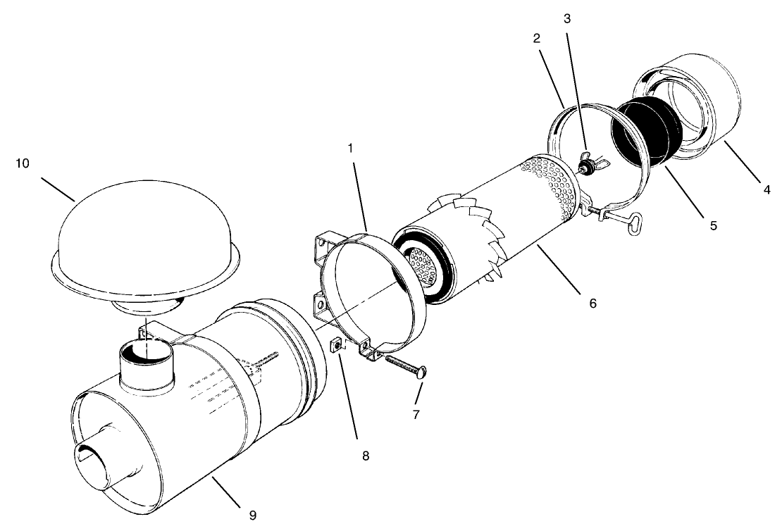 Air Cleaner, Model No. 11-4659