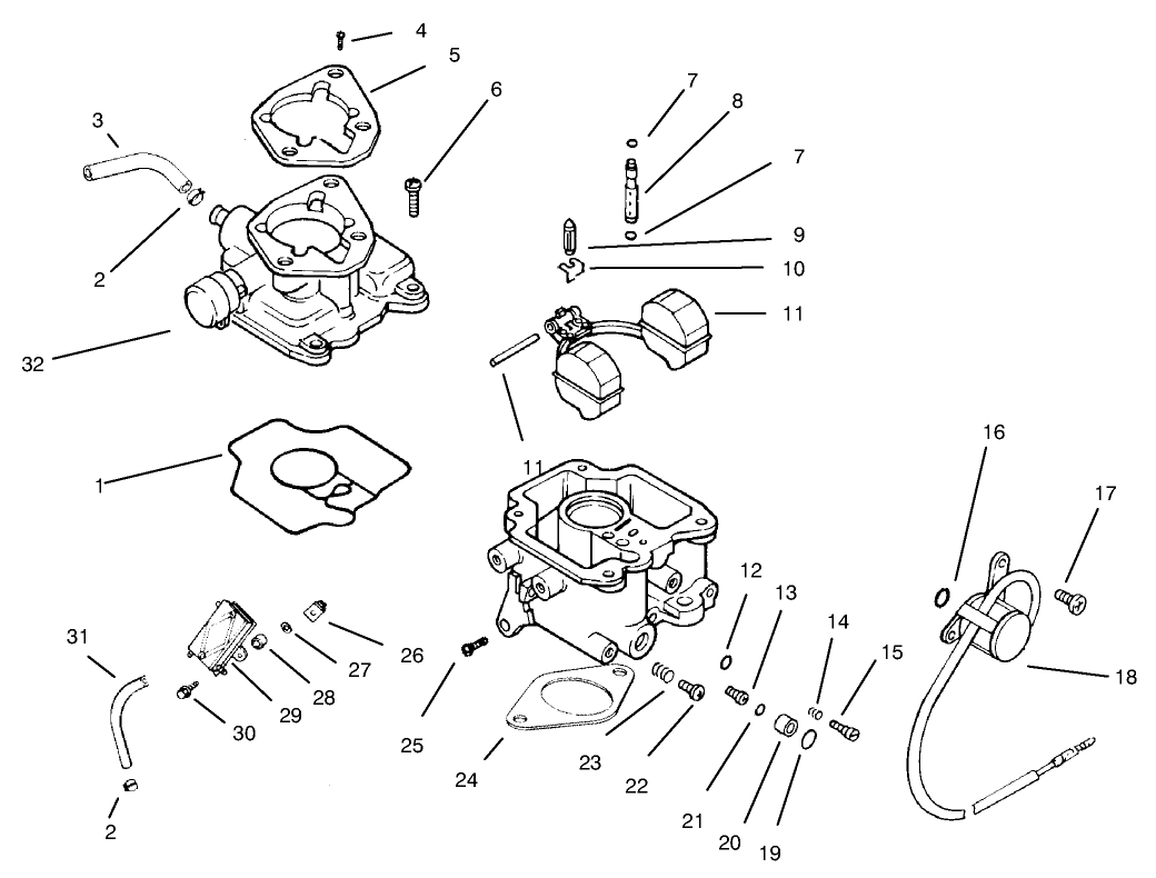 Carburetor And Fuel Pump