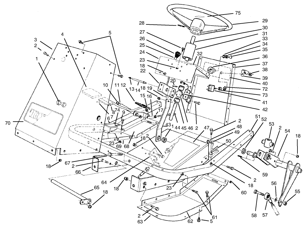 Frame & Steering Assembly