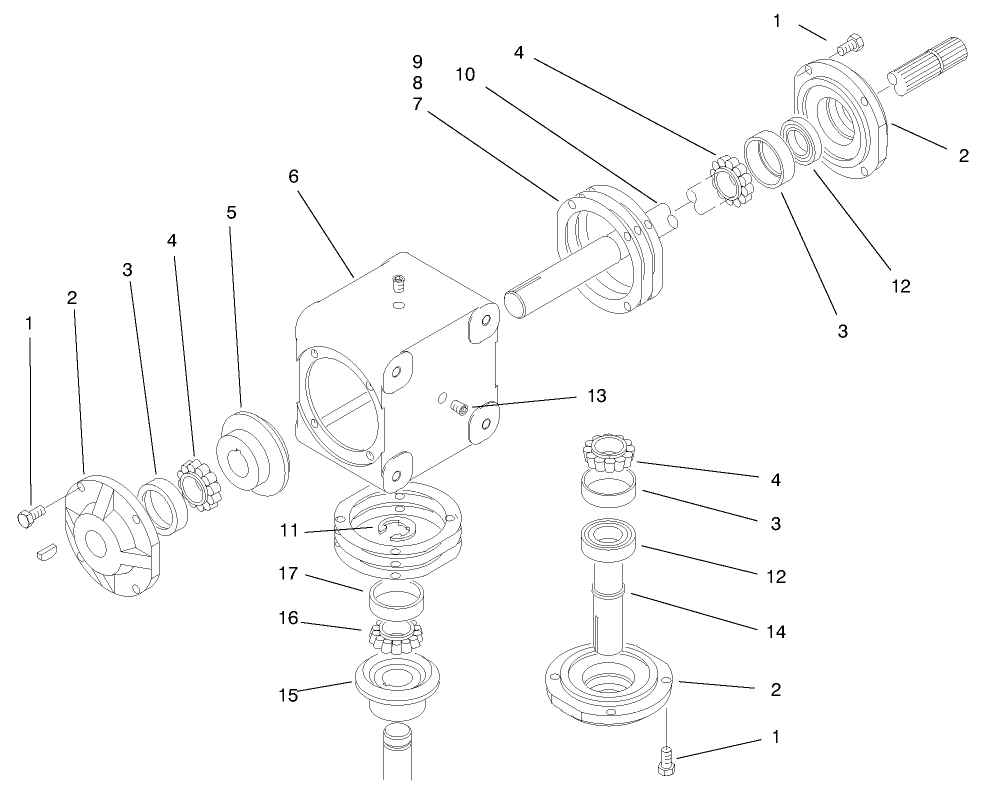Gear Box Assembly No. 94-4641