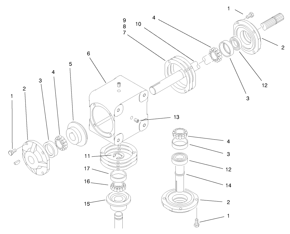 Gear Box Assembly No. 94-4641