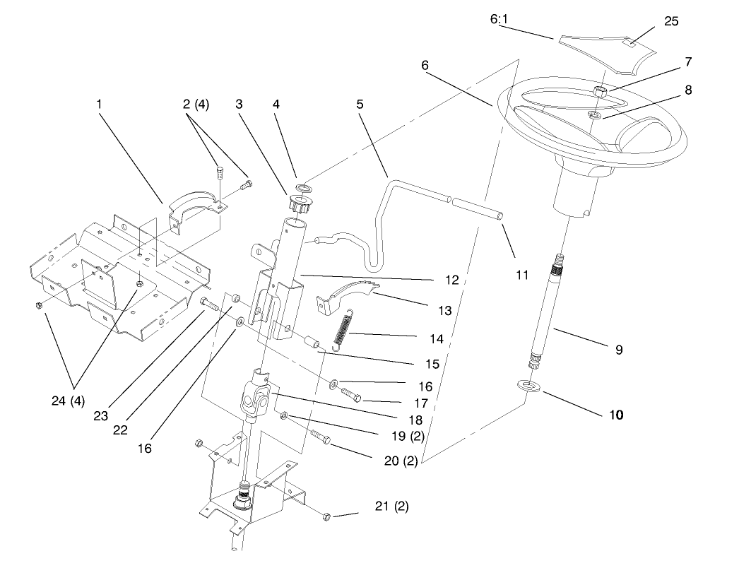 Steering Wheel And Tilt