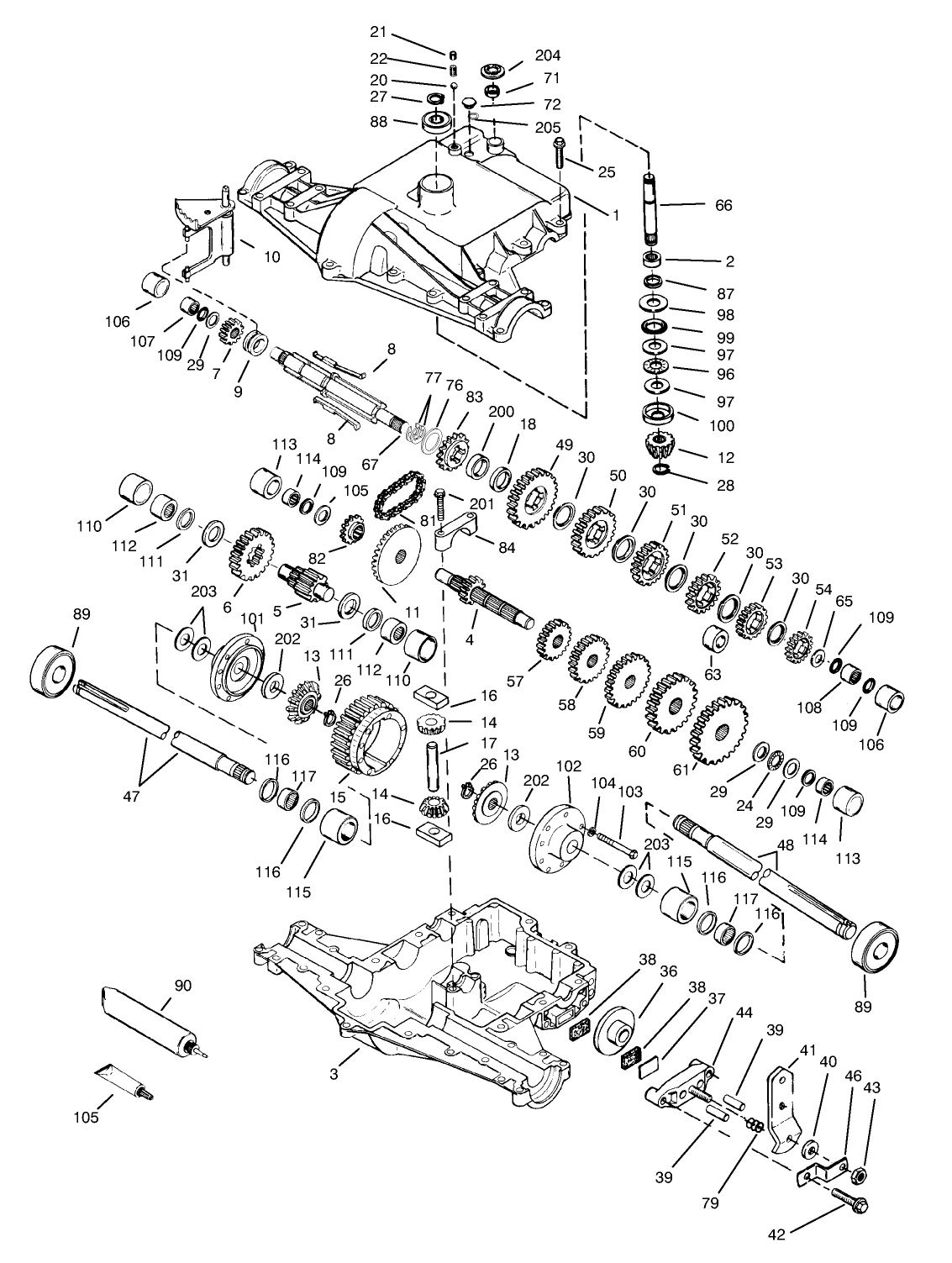 Peerless Transaxle 820-024/820-024a