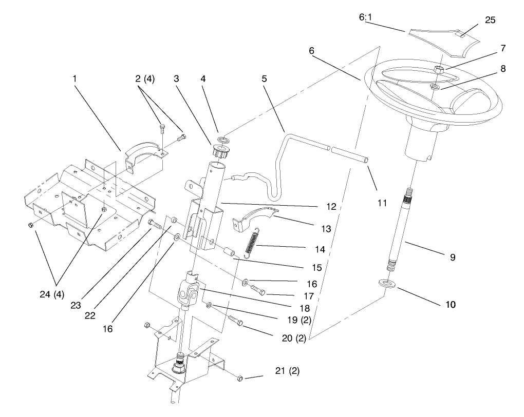 Steering Wheel And Tilt