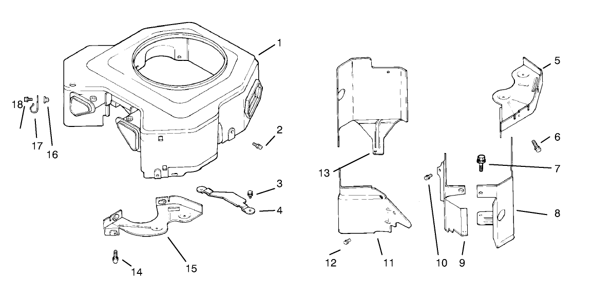 Blower Housing & Baffles