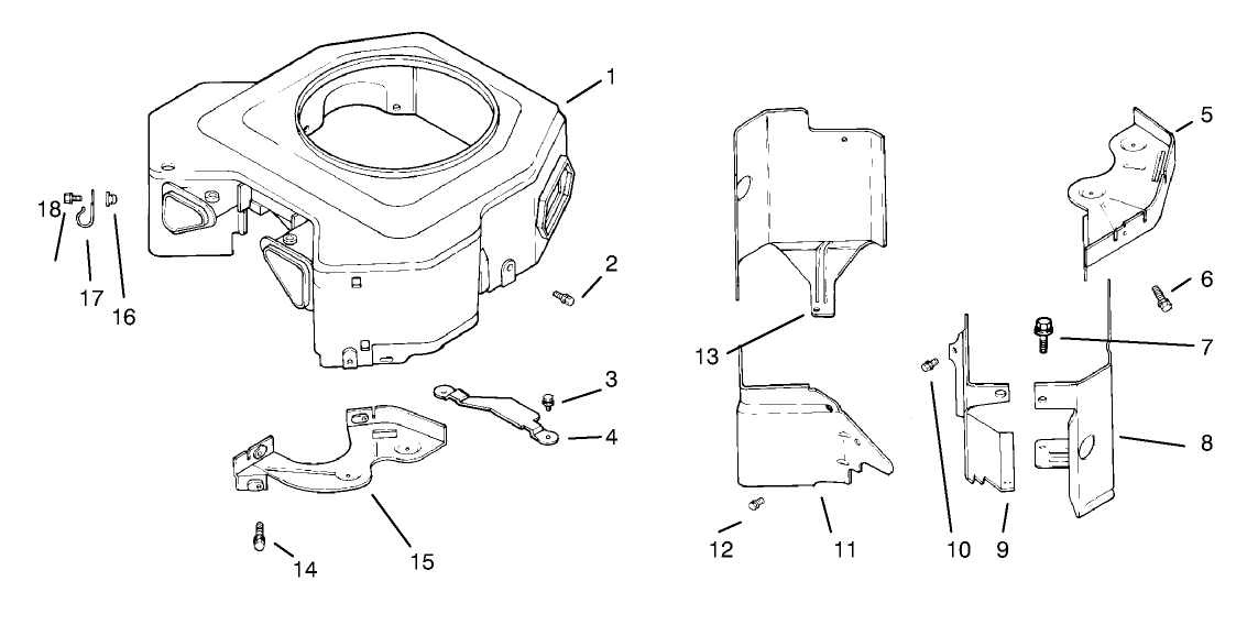 Blower Housing & Baffles