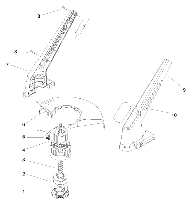 Motor & Housing Assembly