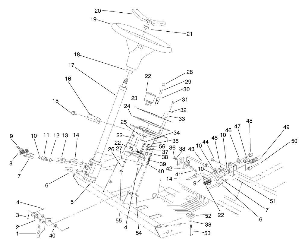Steering Tower Assembly
