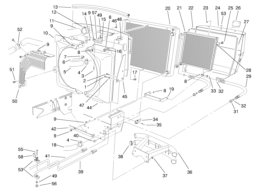 Radiator & Shroud Assembly