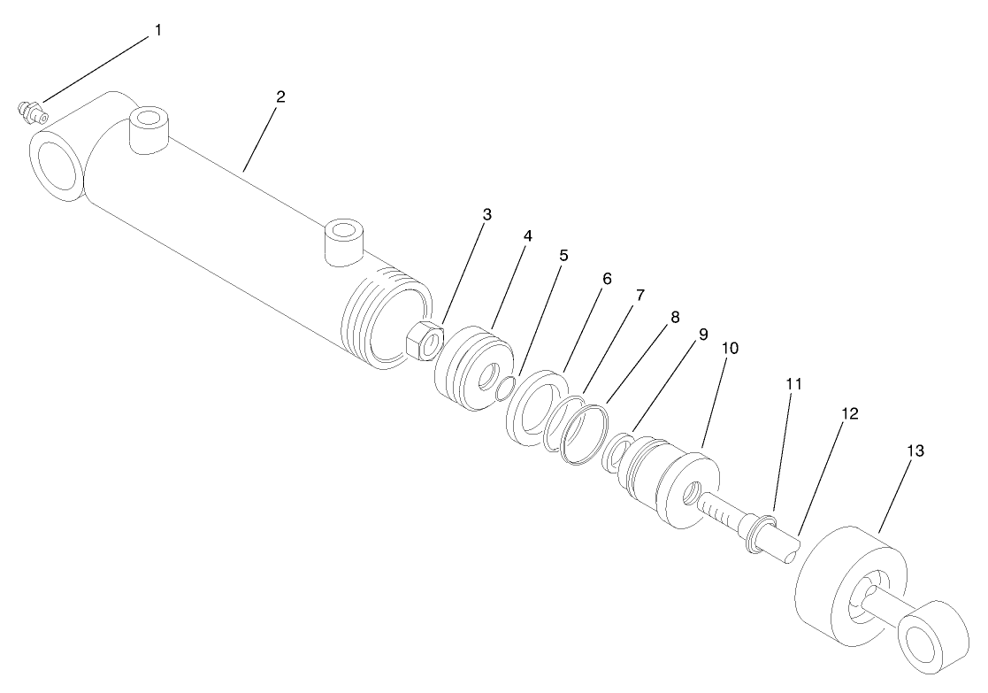Hydraulic Cylinder No. 98-8811