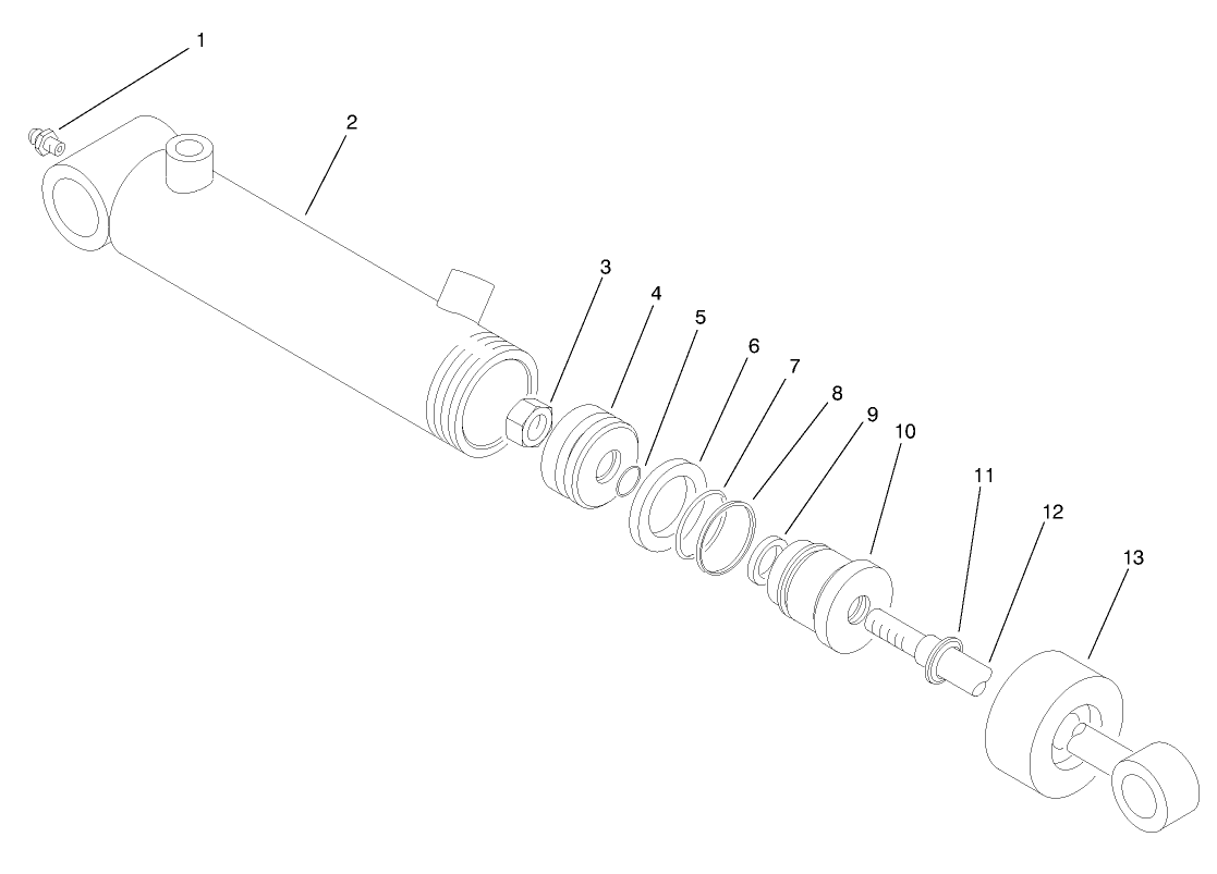 Hydraulic Cylinder No. 98-8069