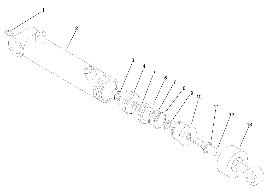 Hydraulic Cylinder No. 93-2650