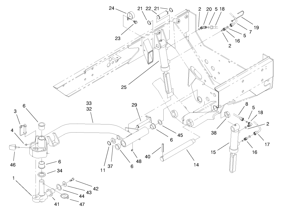 Rear Lift Arm Assembly