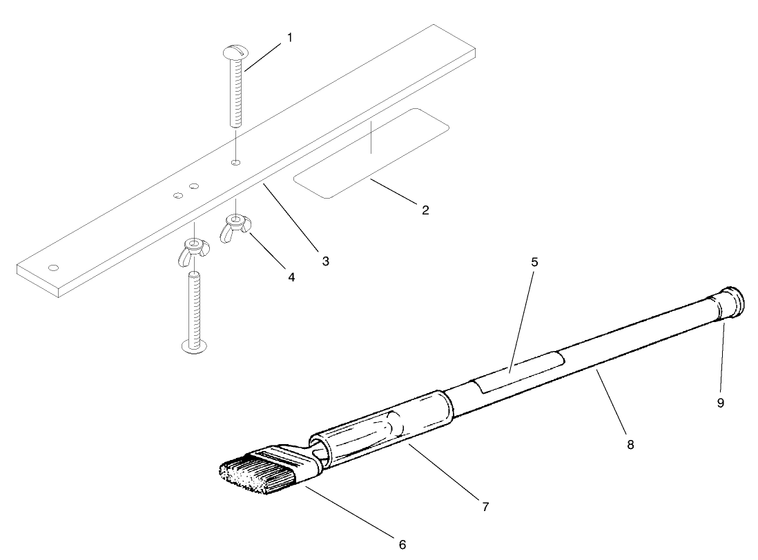 Gauge Bar & Backlapping Brush Assemblies