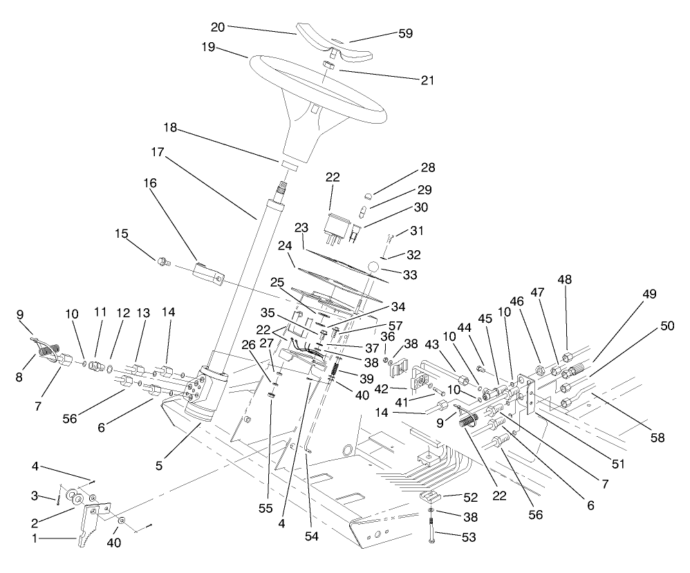 Steering Tower Asm