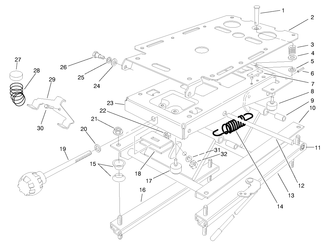 Seat Suspension Asm