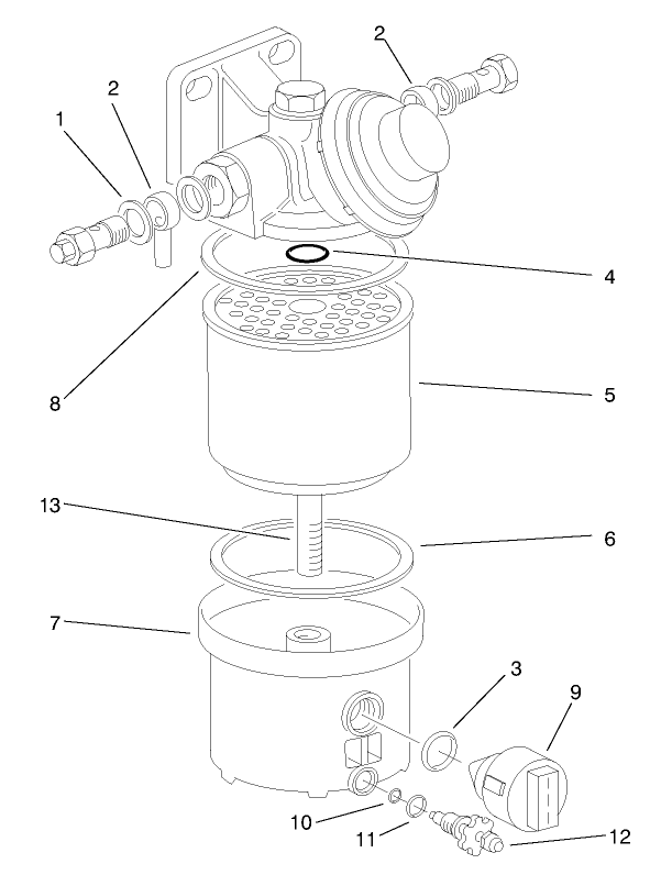 Fuel Filter Asm No. 76-5300