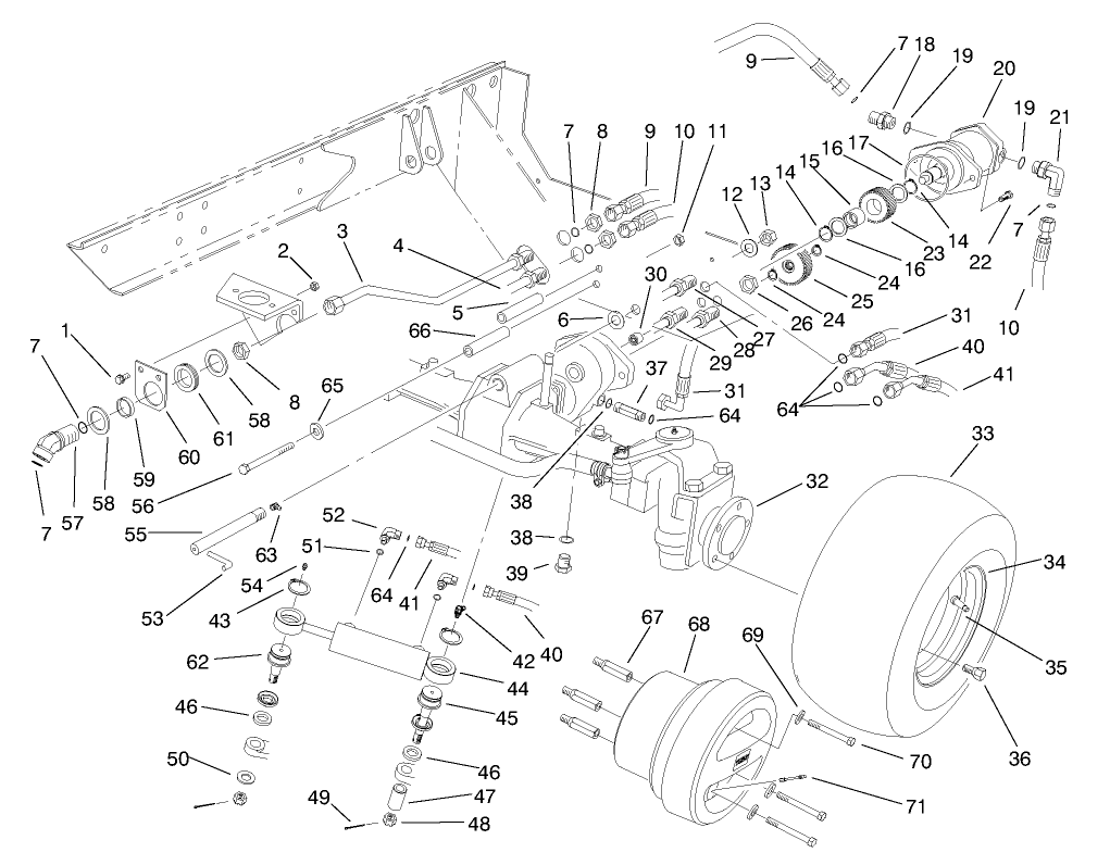 4-Wd Axle Asm