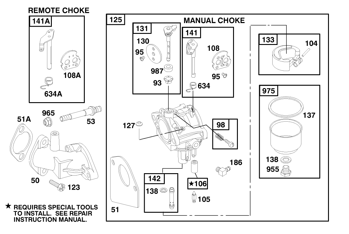 Engine Briggs & Stratton Model 195707-0421-E1