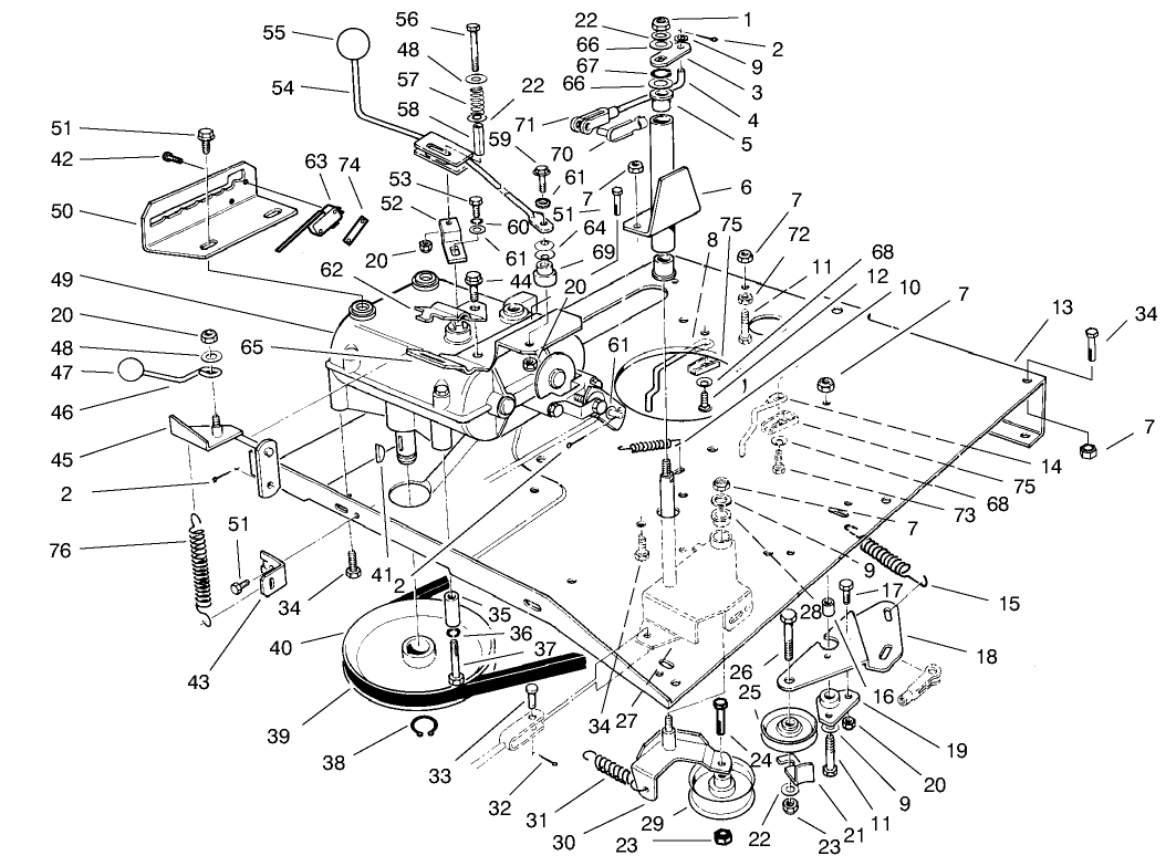 Transmission & Linkage Assembly